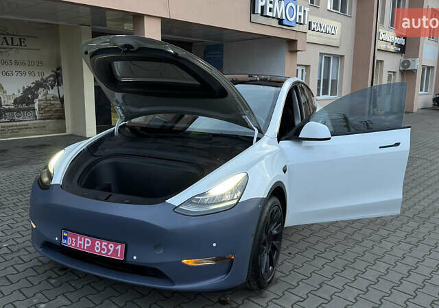 Білий Тесла Model Y, об'ємом двигуна 0 л та пробігом 187 тис. км за 18900 $, фото 36 на Automoto.ua