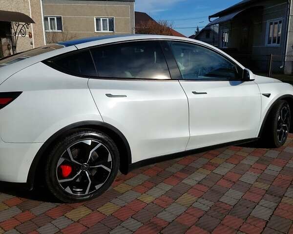 Белый Тесла Model Y, объемом двигателя 0 л и пробегом 113 тыс. км за 24700 $, фото 33 на Automoto.ua