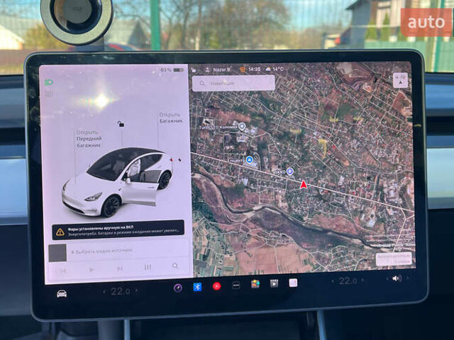 Белый Тесла Model Y, объемом двигателя 0 л и пробегом 73 тыс. км за 24800 $, фото 10 на Automoto.ua