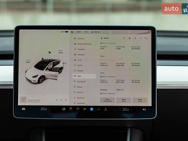 Белый Тесла Model Y, объемом двигателя 0 л и пробегом 17 тыс. км за 53900 $, фото 10 на Automoto.ua