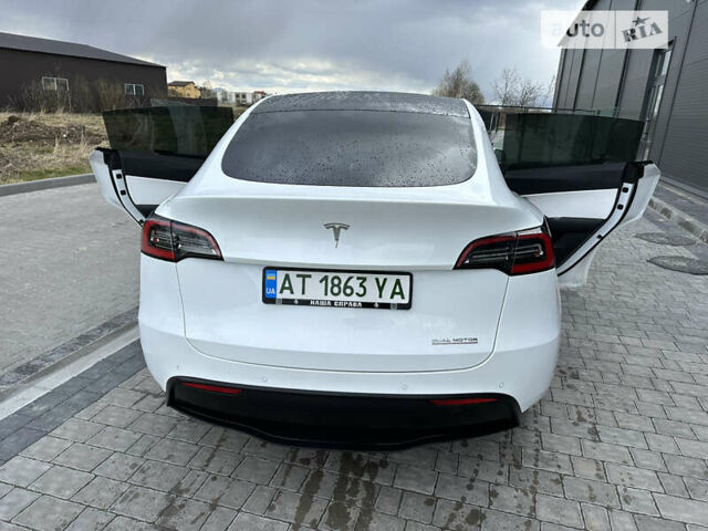 Белый Тесла Model Y, объемом двигателя 0 л и пробегом 67 тыс. км за 28900 $, фото 6 на Automoto.ua