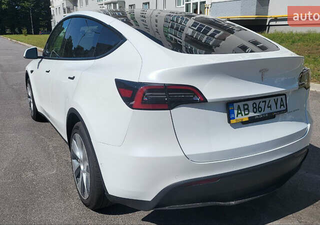 Белый Тесла Model Y, объемом двигателя 0 л и пробегом 74 тыс. км за 23800 $, фото 6 на Automoto.ua