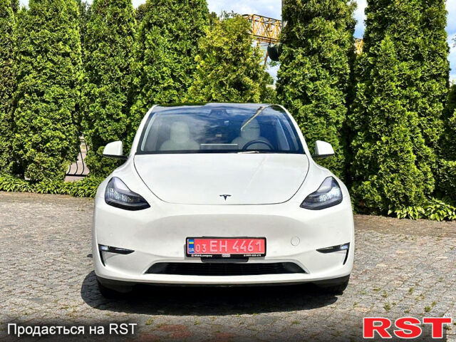 Белый Тесла Model Y, объемом двигателя 0.26 л и пробегом 80 тыс. км за 21500 $, фото 5 на Automoto.ua