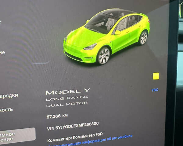 Белый Тесла Model Y, объемом двигателя 0 л и пробегом 55 тыс. км за 25500 $, фото 4 на Automoto.ua