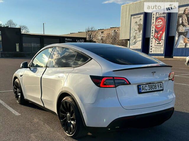 Білий Тесла Model Y, об'ємом двигуна 0 л та пробігом 37 тис. км за 33999 $, фото 4 на Automoto.ua