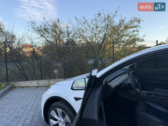 Тесла Model Y 2021 в Хмельницком на Automoto.ua Белый Тесла Model Y, объемом двигателя 0 л и пробегом 83 тыс. км за 25499 $, фото 49 на Automoto.ua