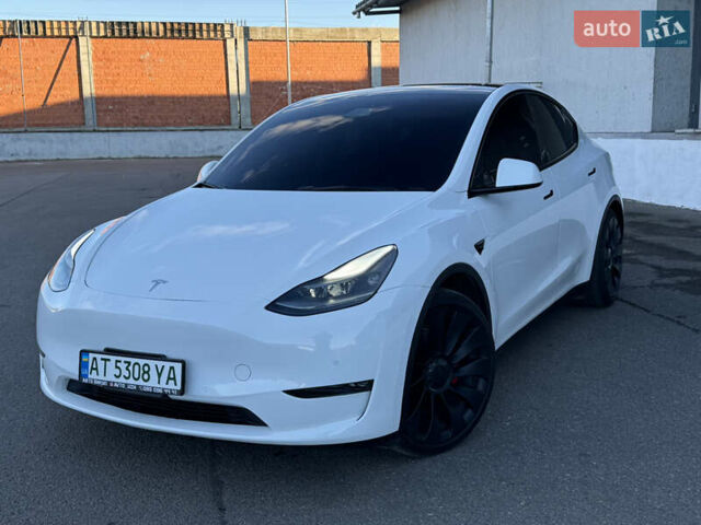 Белый Тесла Model Y, объемом двигателя 0 л и пробегом 71 тыс. км за 20999 $, фото 3 на Automoto.ua