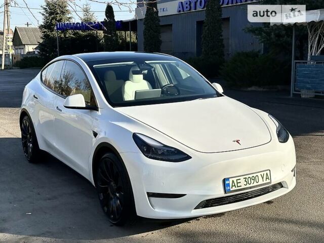 Белый Тесла Model Y, объемом двигателя 0 л и пробегом 14 тыс. км за 48900 $, фото 9 на Automoto.ua