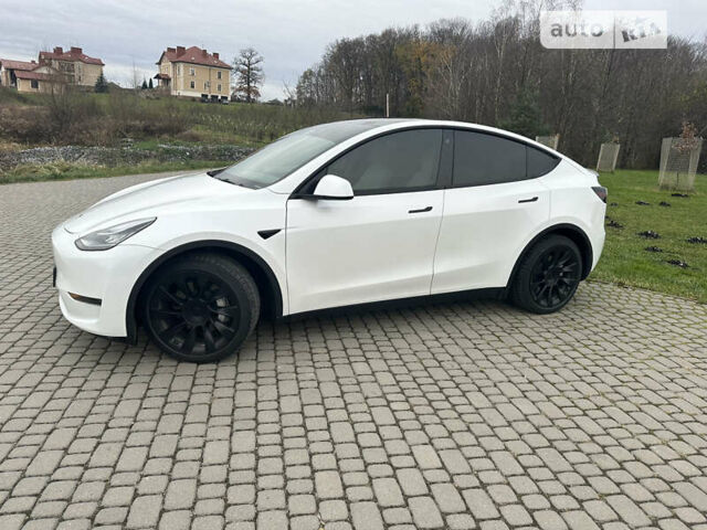 Белый Тесла Model Y, объемом двигателя 0 л и пробегом 60 тыс. км за 31500 $, фото 16 на Automoto.ua