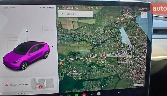 Белый Тесла Model Y, объемом двигателя 0 л и пробегом 61 тыс. км за 25950 $, фото 2 на Automoto.ua