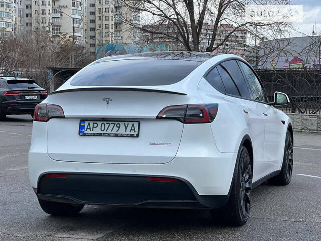 Белый Тесла Model Y, объемом двигателя 0 л и пробегом 43 тыс. км за 34500 $, фото 2 на Automoto.ua