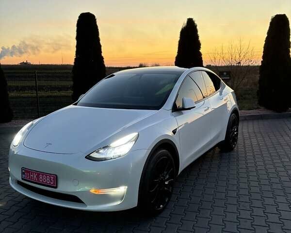 Белый Тесла Model Y, объемом двигателя 0 л и пробегом 84 тыс. км за 23700 $, фото 13 на Automoto.ua