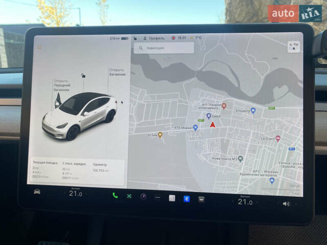 Белый Тесла Model Y, объемом двигателя 0 л и пробегом 130 тыс. км за 23000 $, фото 27 на Automoto.ua