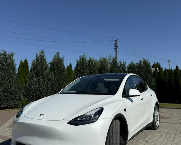 Белый Тесла Model Y, объемом двигателя 0 л и пробегом 19 тыс. км за 26500 $, фото 1 на Automoto.ua