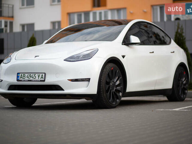 Белый Тесла Model Y, объемом двигателя 0 л и пробегом 55 тыс. км за 33000 $, фото 9 на Automoto.ua