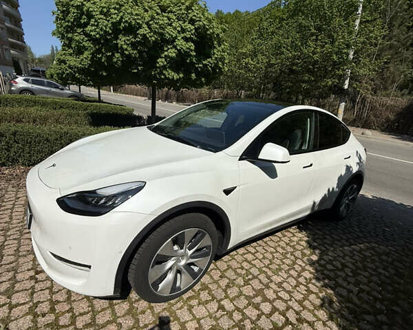 Білий Тесла Model Y, об'ємом двигуна 0 л та пробігом 72 тис. км за 25200 $, фото 1 на Automoto.ua