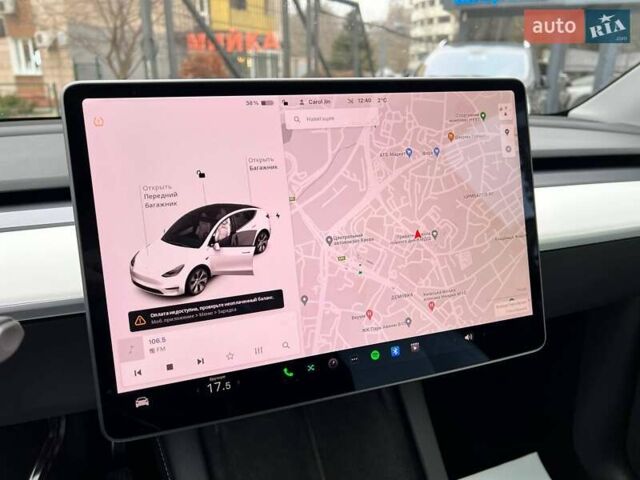 Білий Тесла Model Y, об'ємом двигуна 0 л та пробігом 47 тис. км за 23499 $, фото 50 на Automoto.ua