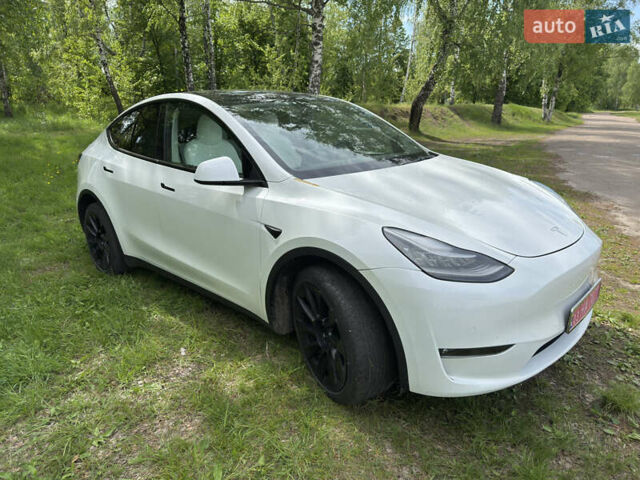 Белый Тесла Model Y, объемом двигателя 0 л и пробегом 75 тыс. км за 26000 $, фото 3 на Automoto.ua