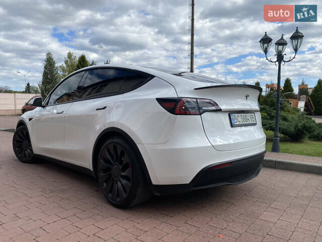 Белый Тесла Model Y, объемом двигателя 0 л и пробегом 130 тыс. км за 23000 $, фото 15 на Automoto.ua