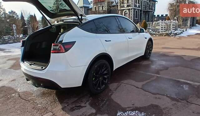 Белый Тесла Model Y, объемом двигателя 0 л и пробегом 61 тыс. км за 25950 $, фото 9 на Automoto.ua