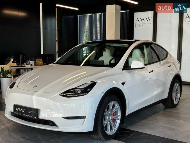 Белый Тесла Model Y, объемом двигателя 0 л и пробегом 1 тыс. км за 29500 $, фото 9 на Automoto.ua