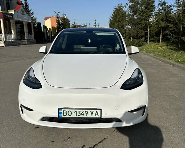 Белый Тесла Model Y, объемом двигателя 0 л и пробегом 46 тыс. км за 33700 $, фото 11 на Automoto.ua