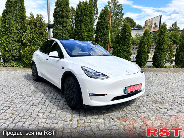 Белый Тесла Model Y, объемом двигателя 0.26 л и пробегом 80 тыс. км за 21500 $, фото 4 на Automoto.ua