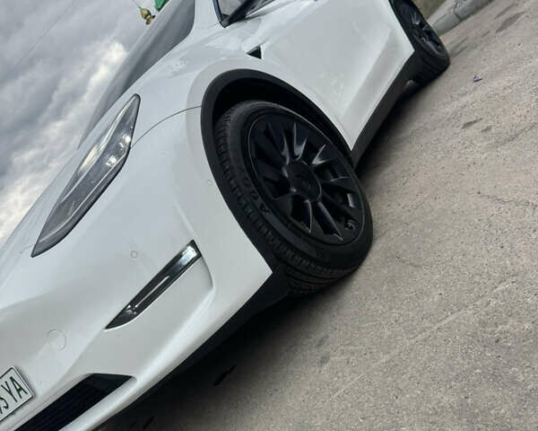 Белый Тесла Model Y, объемом двигателя 0 л и пробегом 128 тыс. км за 24999 $, фото 2 на Automoto.ua