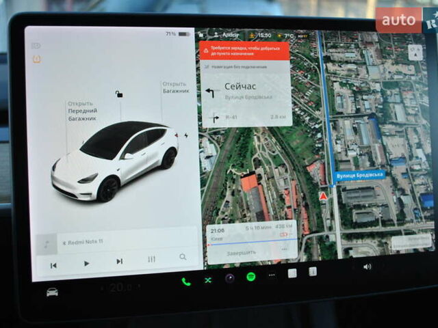 Белый Тесла Model Y, объемом двигателя 0 л и пробегом 54 тыс. км за 21600 $, фото 36 на Automoto.ua