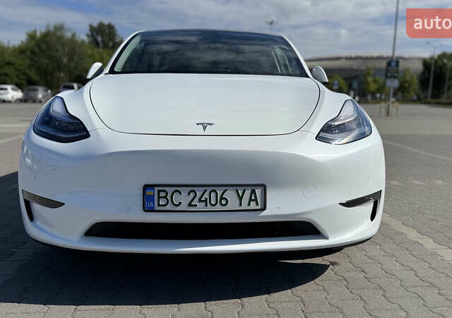 Белый Тесла Model Y, объемом двигателя 0 л и пробегом 44 тыс. км за 28500 $, фото 7 на Automoto.ua