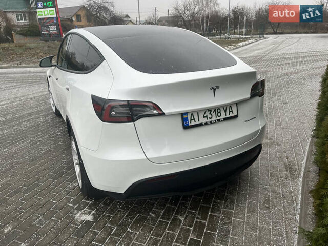 Белый Тесла Model Y, объемом двигателя 0 л и пробегом 47 тыс. км за 28500 $, фото 6 на Automoto.ua