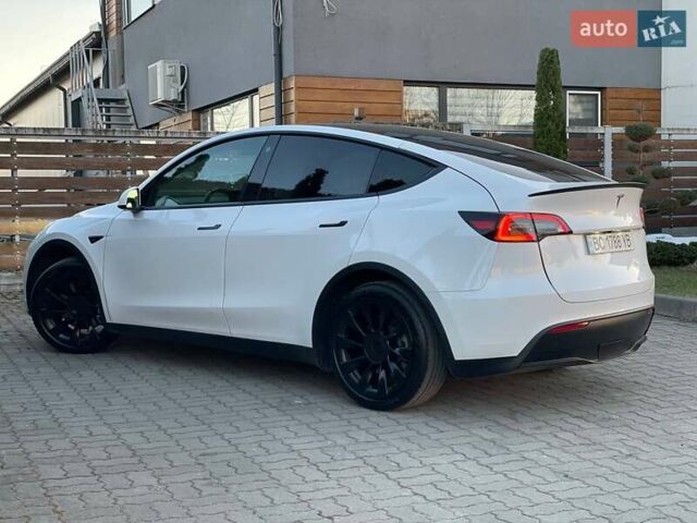 Белый Тесла Model Y, объемом двигателя 0 л и пробегом 56 тыс. км за 24980 $, фото 20 на Automoto.ua