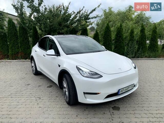 Белый Тесла Model Y, объемом двигателя 0 л и пробегом 40 тыс. км за 28600 $, фото 4 на Automoto.ua
