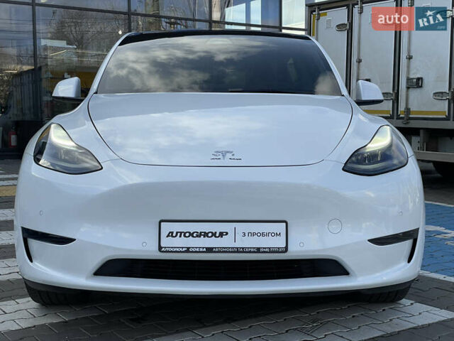 Белый Тесла Model Y, объемом двигателя 0 л и пробегом 78 тыс. км за 22900 $, фото 2 на Automoto.ua