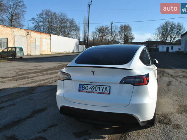 Белый Тесла Model Y, объемом двигателя 0 л и пробегом 54 тыс. км за 21600 $, фото 13 на Automoto.ua