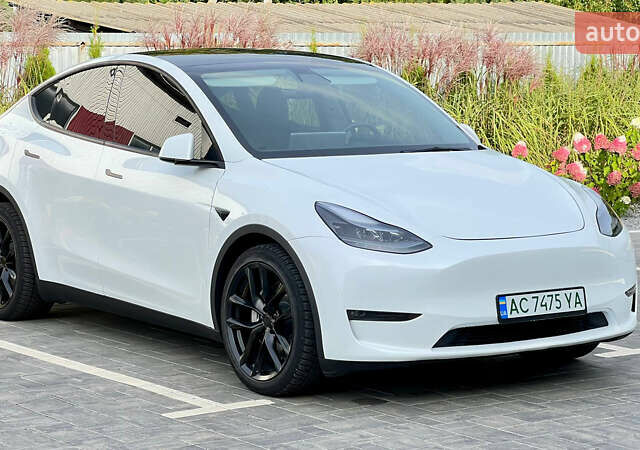 Белый Тесла Model Y, объемом двигателя 0 л и пробегом 67 тыс. км за 22800 $, фото 2 на Automoto.ua