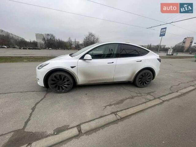 Білий Тесла Model Y, об'ємом двигуна 0 л та пробігом 49 тис. км за 26900 $, фото 2 на Automoto.ua
