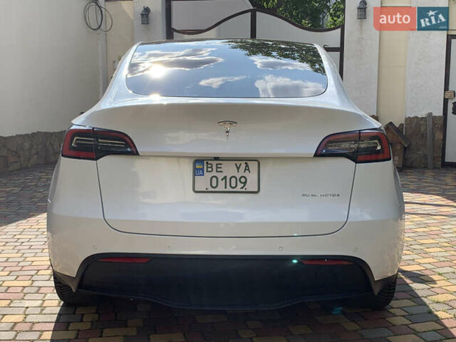 Белый Тесла Model Y, объемом двигателя 0 л и пробегом 52 тыс. км за 21900 $, фото 10 на Automoto.ua