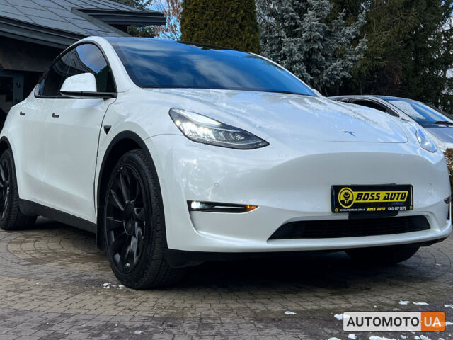 Белый Тесла Model Y, объемом двигателя 82 л и пробегом 78 тыс. км за 26900 $, фото 8 на Automoto.ua