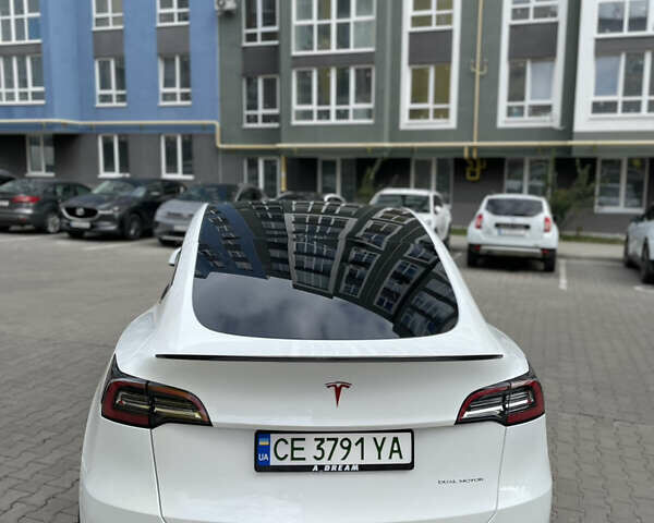 Белый Тесла Model Y, объемом двигателя 0 л и пробегом 65 тыс. км за 22999 $, фото 11 на Automoto.ua