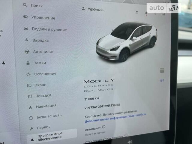 Білий Тесла Model Y, об'ємом двигуна 0 л та пробігом 31 тис. км за 34500 $, фото 23 на Automoto.ua