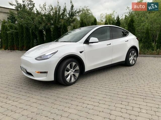 Белый Тесла Model Y, объемом двигателя 0 л и пробегом 40 тыс. км за 28600 $, фото 6 на Automoto.ua