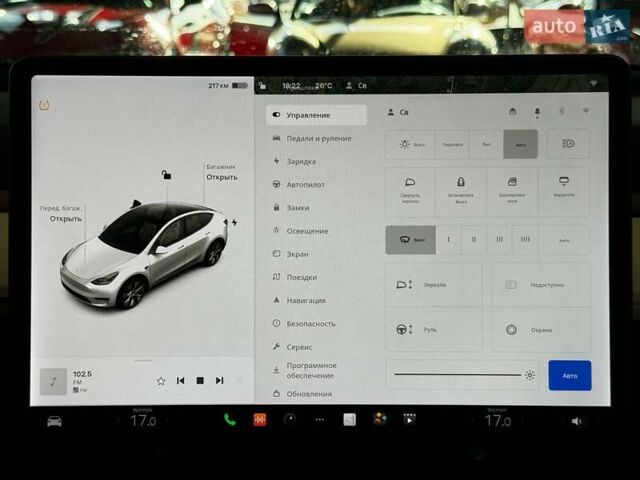 Білий Тесла Model Y, об'ємом двигуна 0 л та пробігом 1 тис. км за 29500 $, фото 25 на Automoto.ua