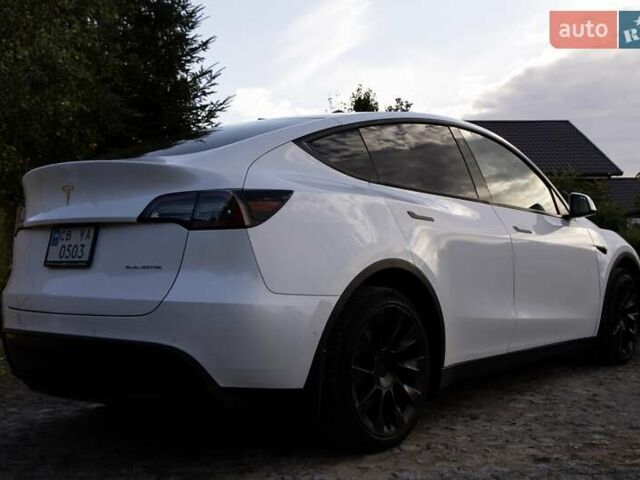 Белый Тесла Model Y, объемом двигателя 0 л и пробегом 103 тыс. км за 28400 $, фото 9 на Automoto.ua