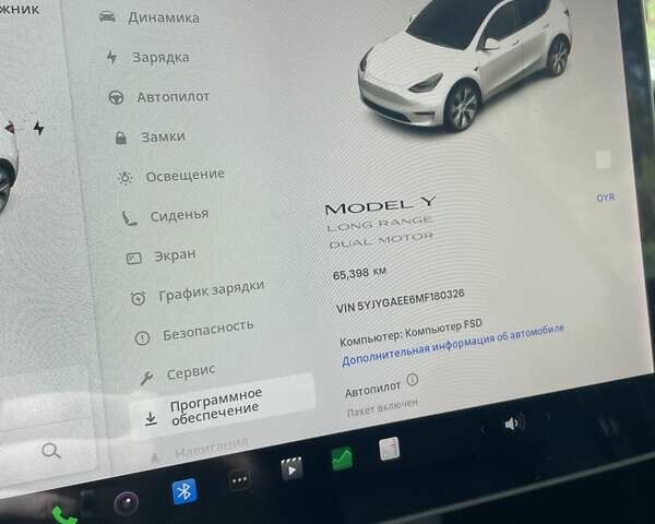 Белый Тесла Model Y, объемом двигателя 0 л и пробегом 65 тыс. км за 29999 $, фото 20 на Automoto.ua