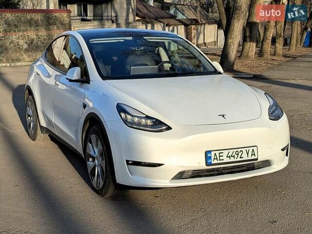Білий Тесла Model Y, об'ємом двигуна 0 л та пробігом 101 тис. км за 23899 $, фото 21 на Automoto.ua