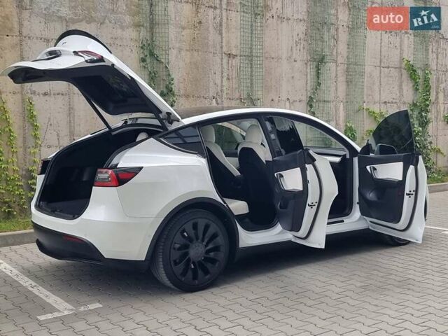 Белый Тесла Model Y, объемом двигателя 0 л и пробегом 98 тыс. км за 26499 $, фото 19 на Automoto.ua