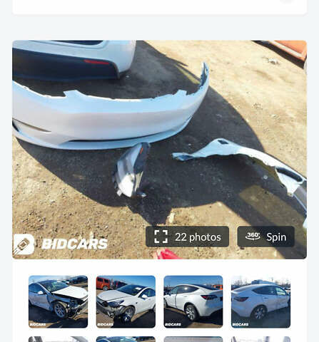 Белый Тесла Model Y, объемом двигателя 0 л и пробегом 42 тыс. км за 25500 $, фото 15 на Automoto.ua