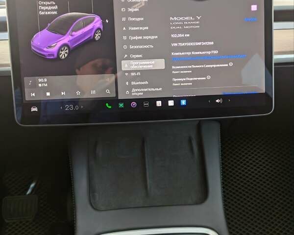 Білий Тесла Model Y, об'ємом двигуна 0 л та пробігом 101 тис. км за 23899 $, фото 33 на Automoto.ua