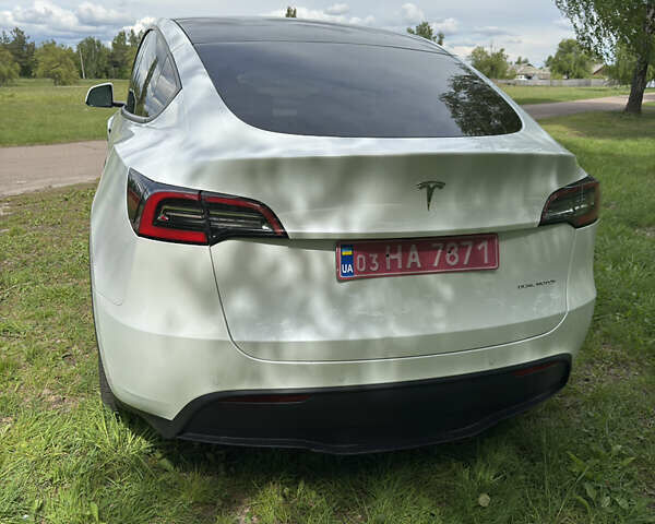 Белый Тесла Model Y, объемом двигателя 0 л и пробегом 75 тыс. км за 26000 $, фото 6 на Automoto.ua